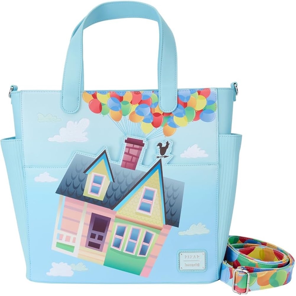 Loungefly Disney Pixar Up House Convertible Tote Bag
